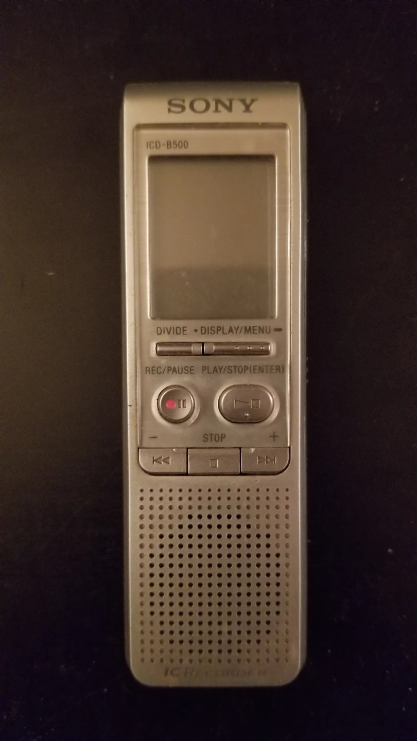 Sony ICD-B500 IC Voice Recorder