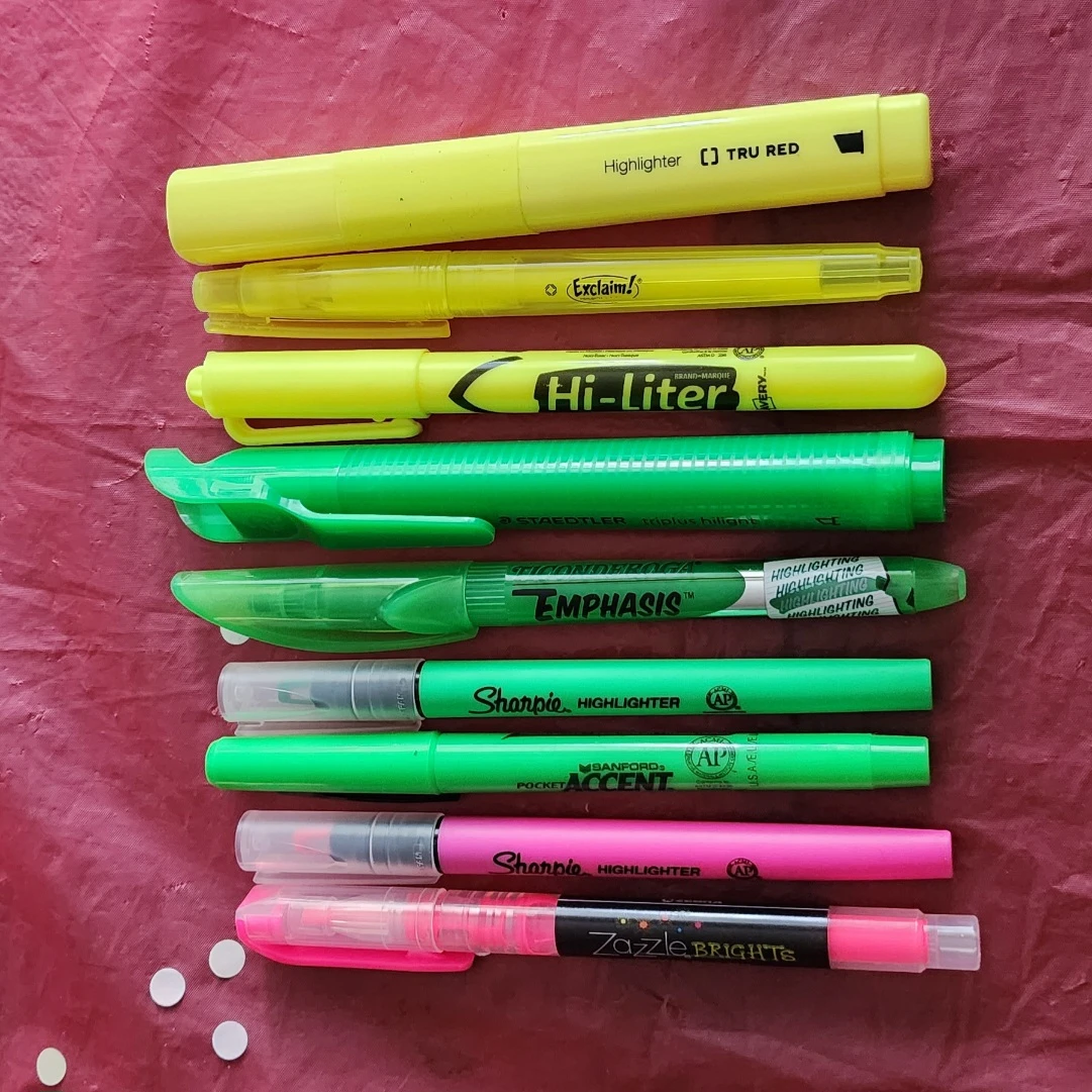 Various Highlighters