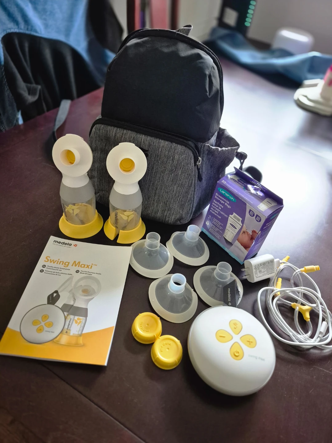 Medela Swing Maxi Double Electric Breast Pump with Bag - photo 2