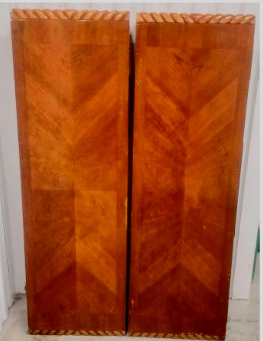 Solid Wood Dining Table w 2 Leafs & 6 Chairs - photo 2
