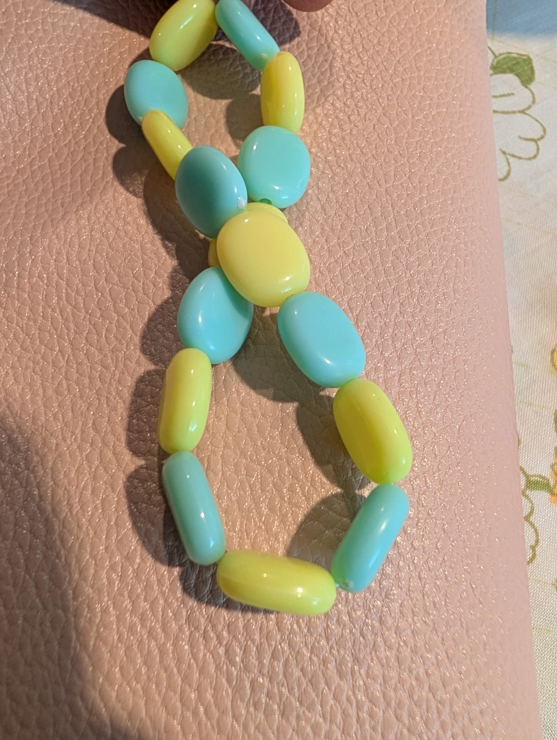 Beaded Bracelet - Yellow, Blue, Pink, Purple - photo 2