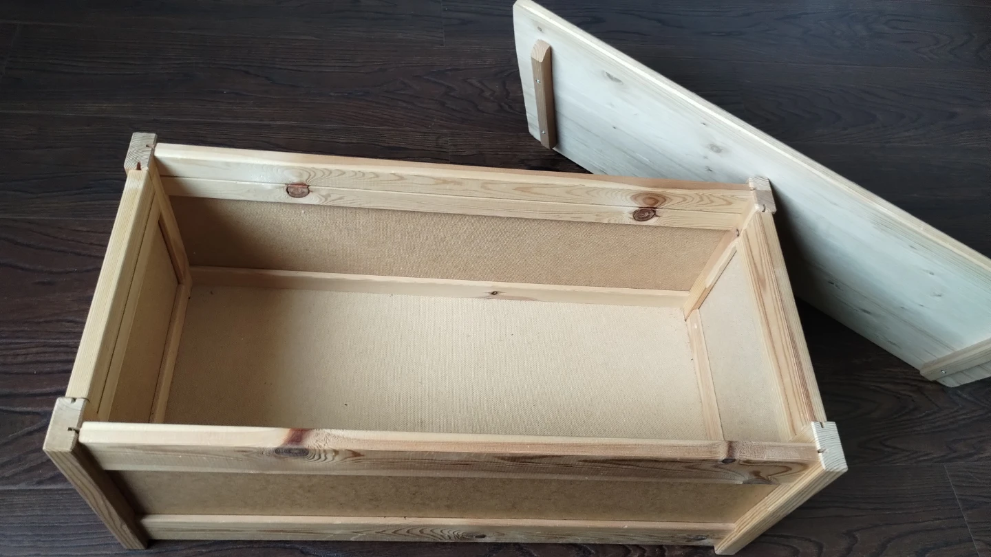 Wooden storage/toy box - photo 2