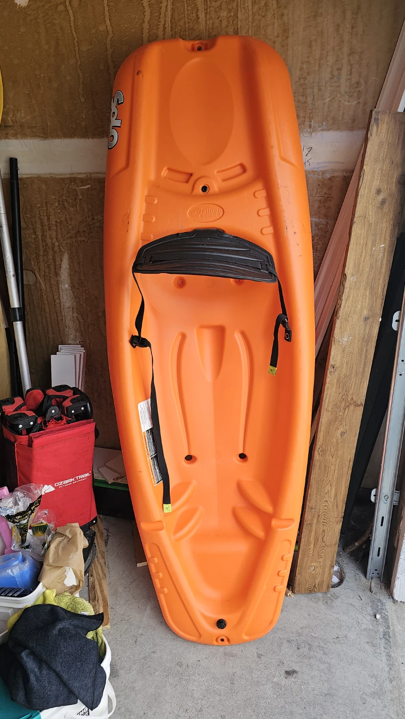 Pelican Orange Kayak
