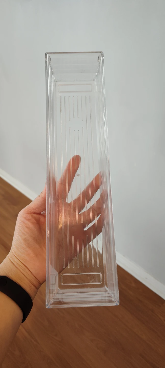 Clear Plastic Drawer Organizer Tray - photo 2