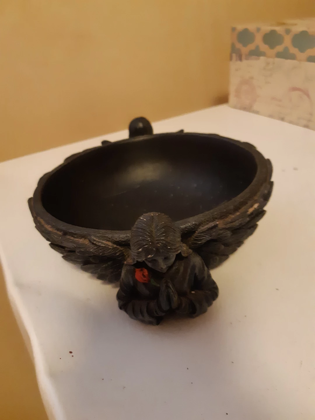 Angel trinket dish