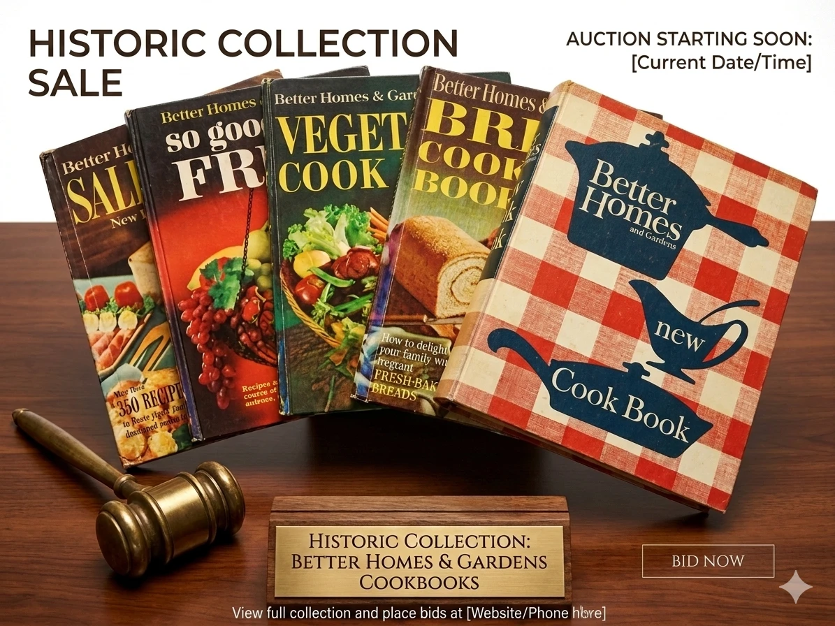 Better Homes and Gardens Cookbook Lot 5 Books
