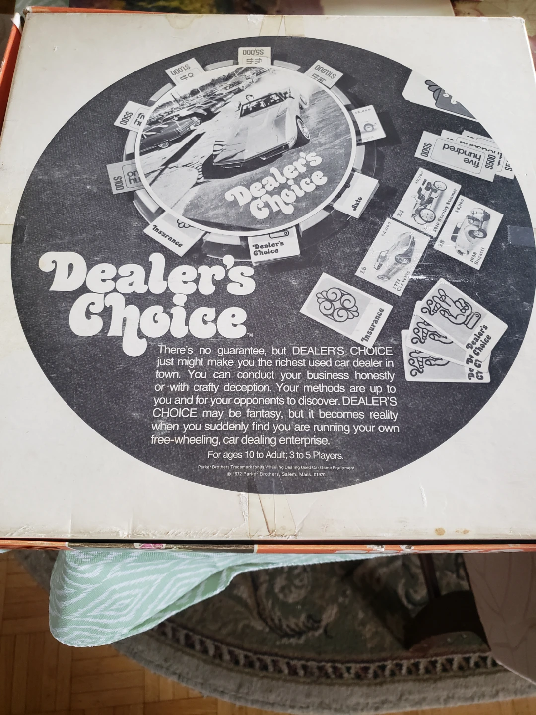 Parker Brothers Dealer's Choice Wheeling Dealing Used Car Game - photo 2