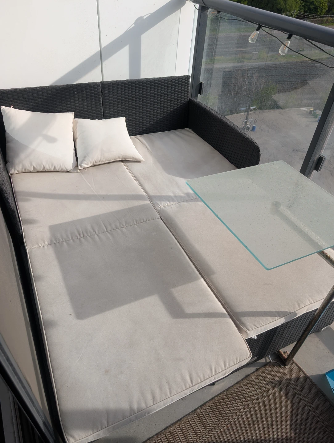 Outdoor Wicker Daybed with Cushions - photo 2