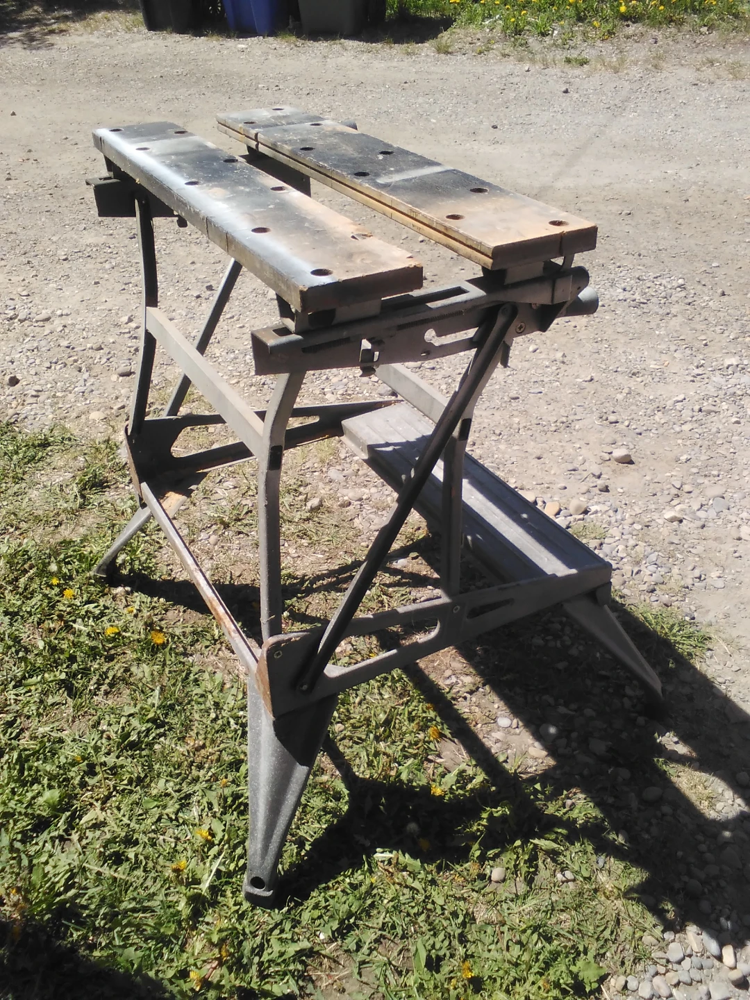 Workmate Folding Sawhorse Workbench - photo 2