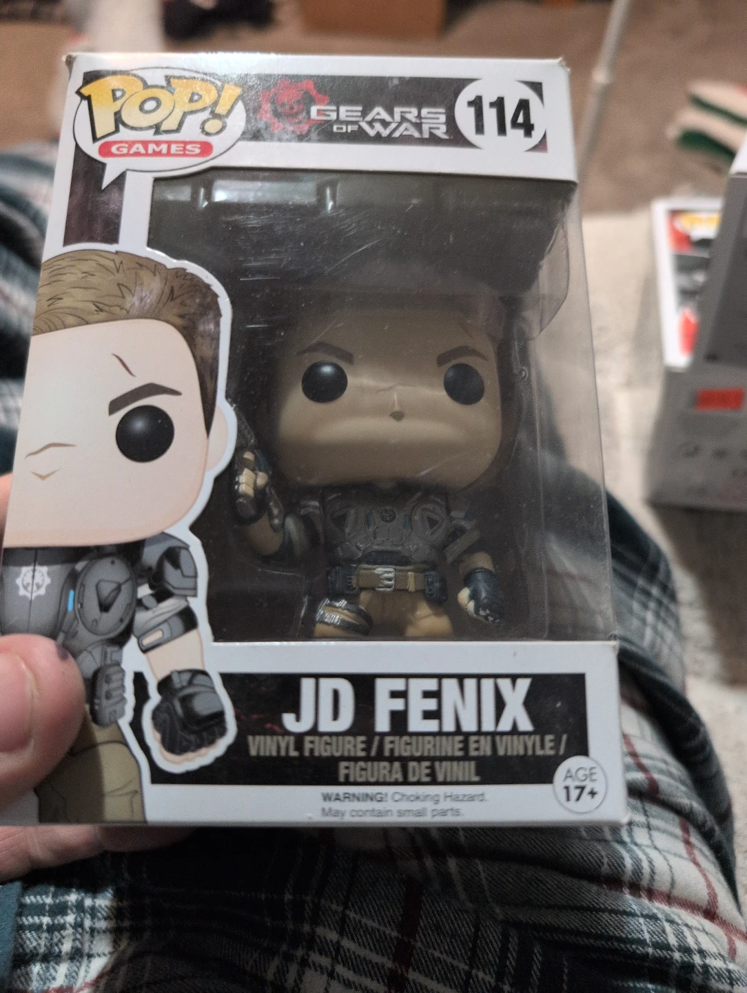 Funko Pop! Games Gears of War JD Fenix #114 Vinyl Figure