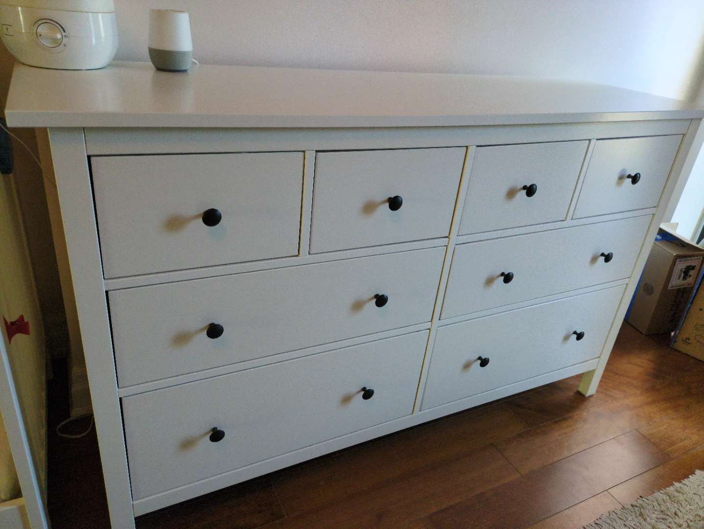 Ikea Gullaberg White 8-Drawer Dresser - photo 2