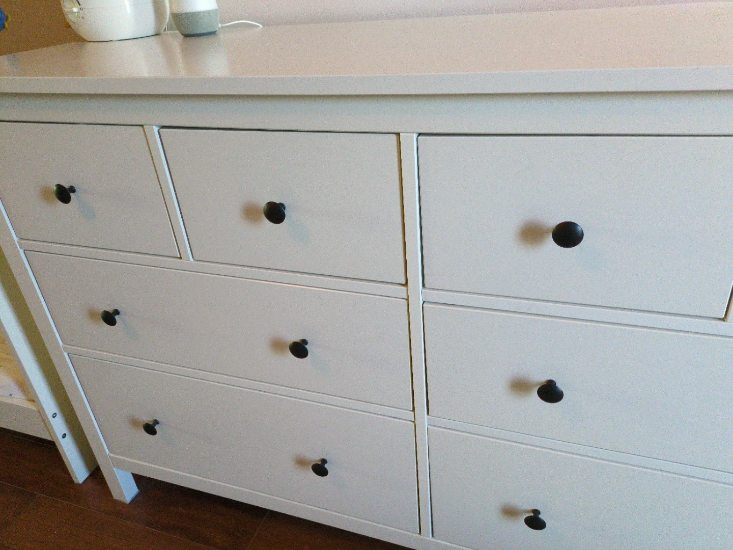 Ikea Gullaberg White 8-Drawer Dresser - photo 3