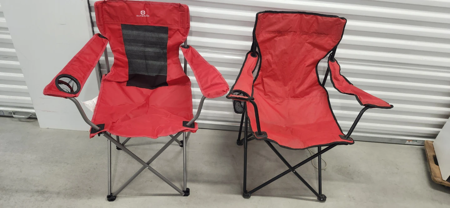 Camping chairs of 2 for $15