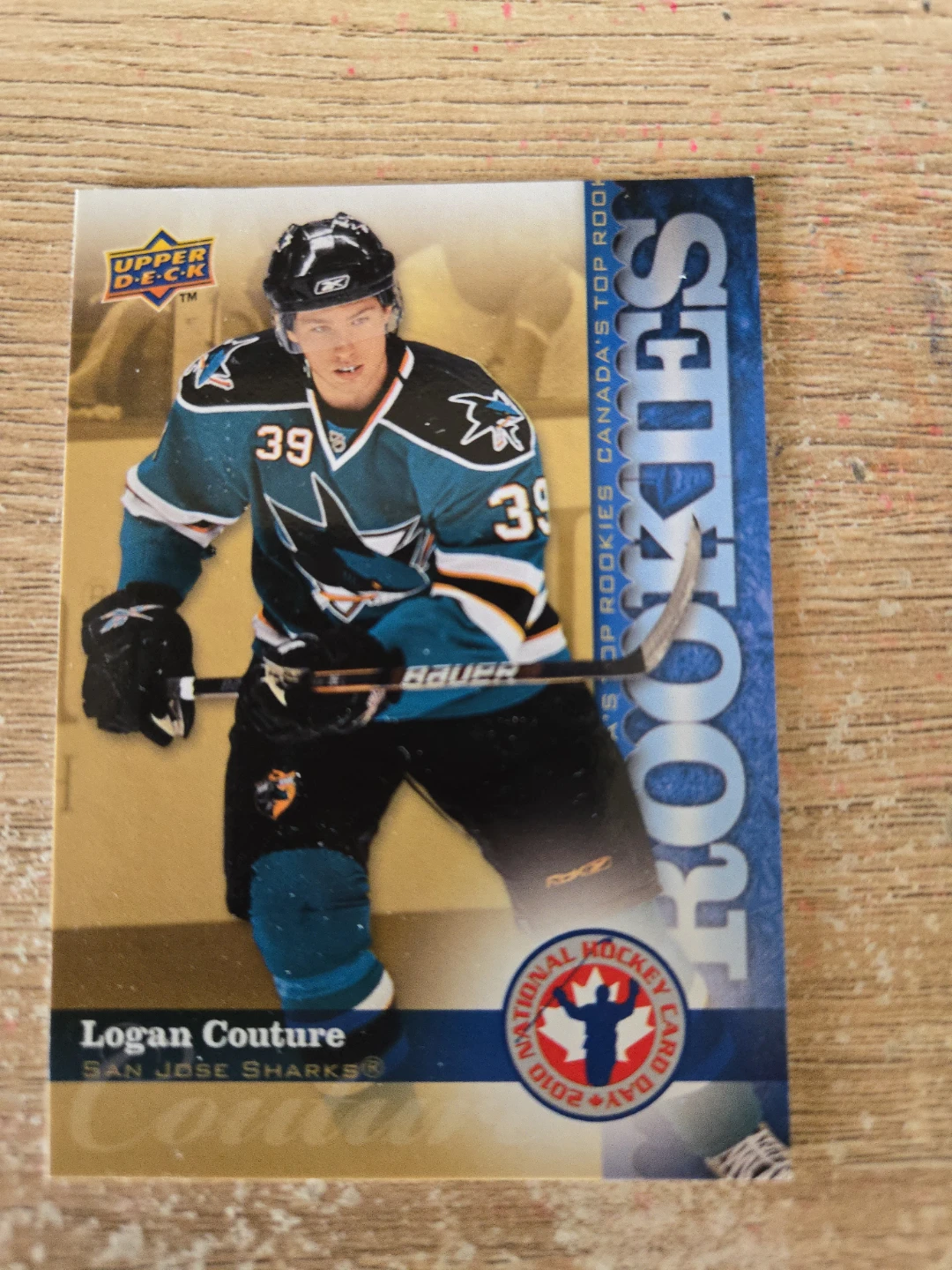 Upper Deck 2010 Logan Couture Rookie Card