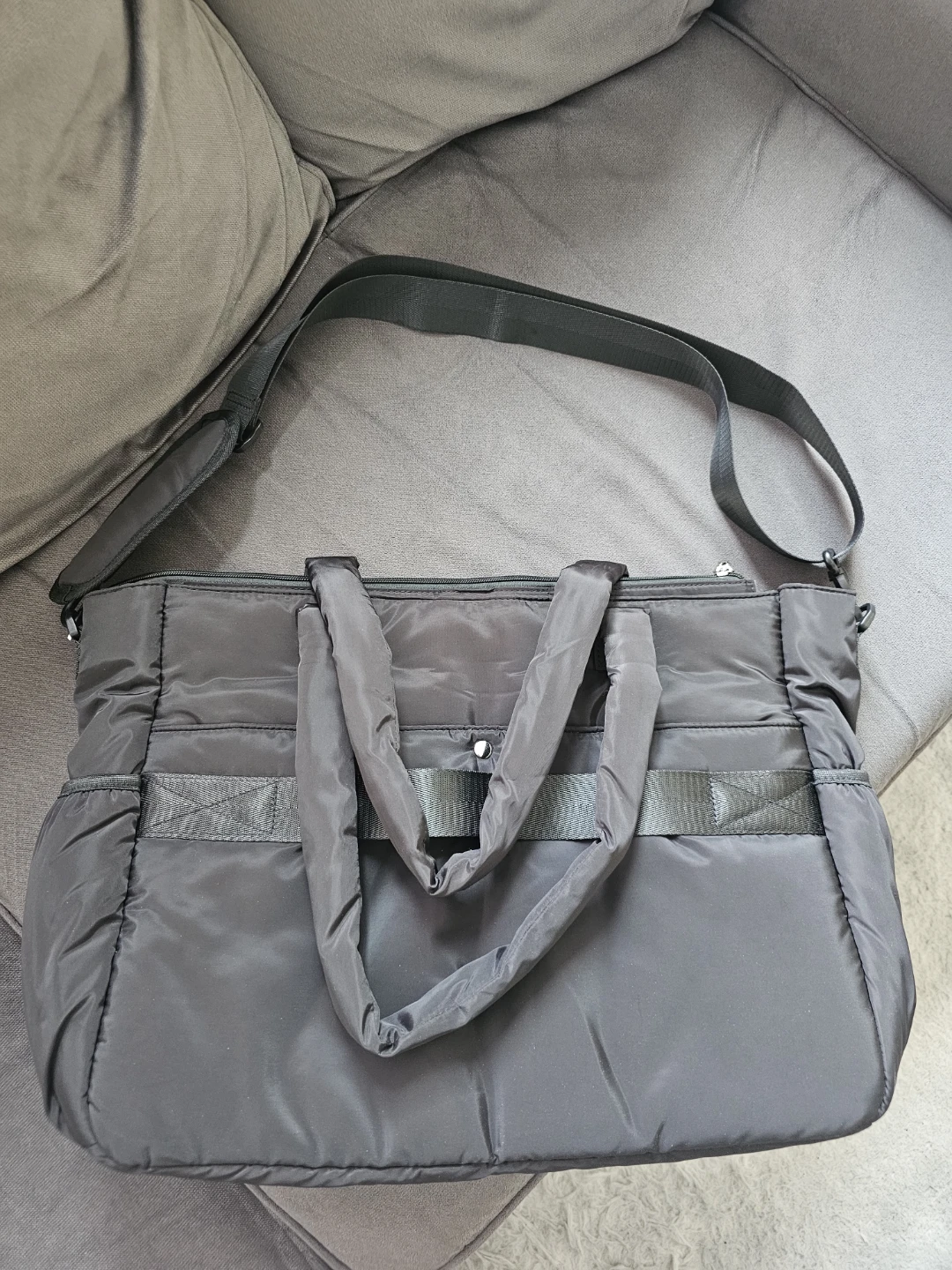 Women's Teacher/Nurse Puffer Laptop Tote Bag, Black 🛄 🧳 👝 👜 - photo 2