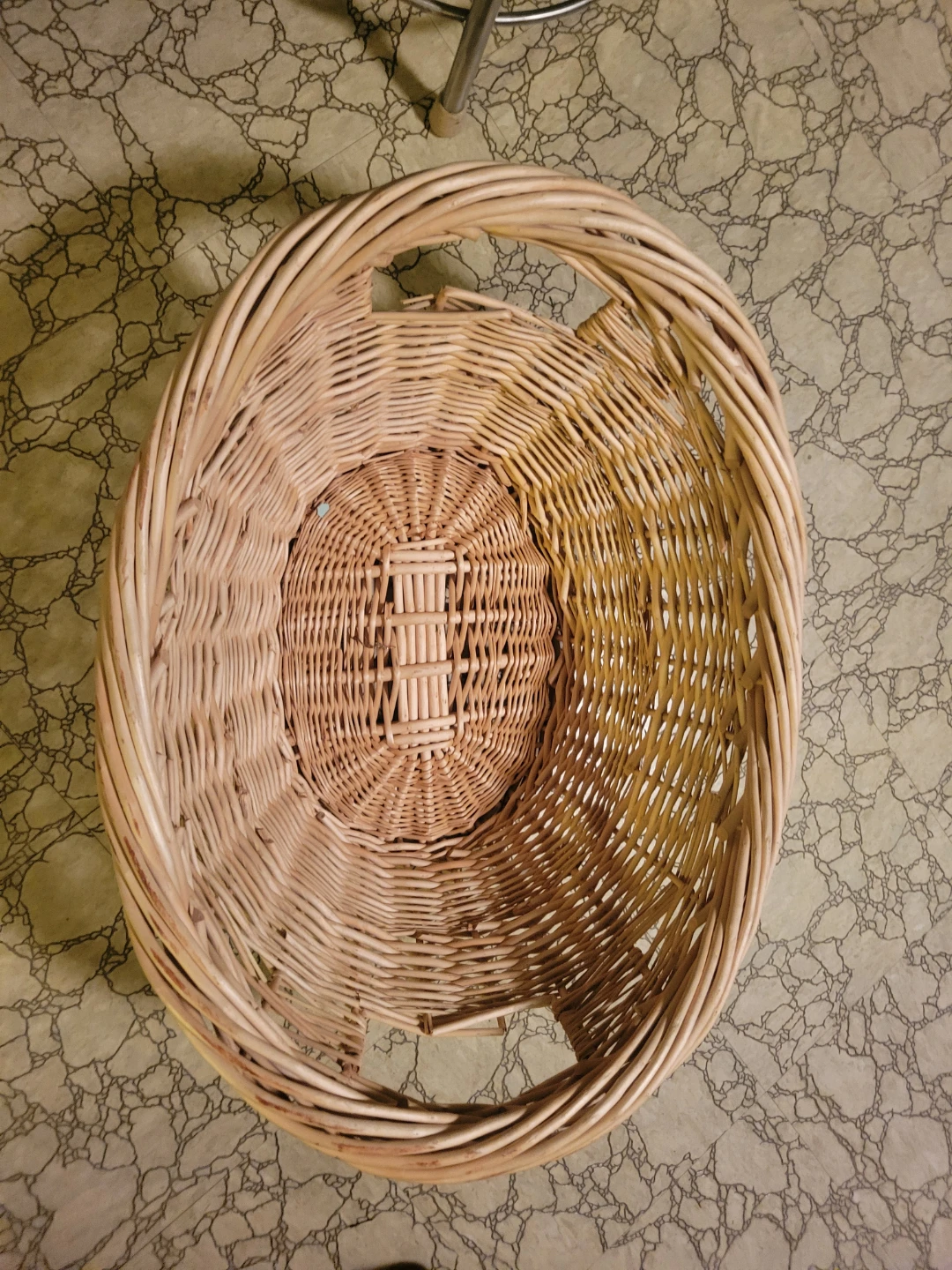 Wicker Basket with Handles - photo 2