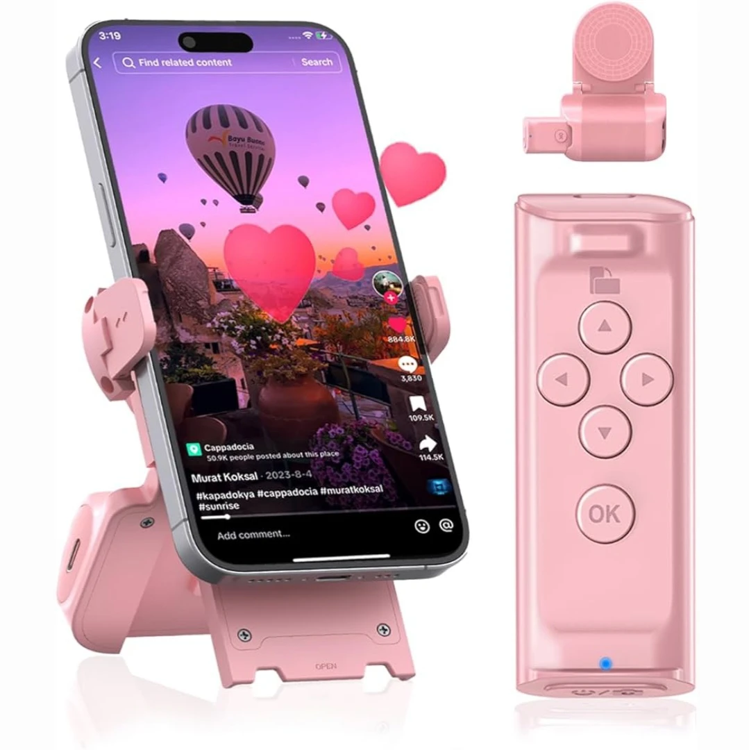 TK-Pro Bluetooth Page Turner | TikTok/Camera Remote Control