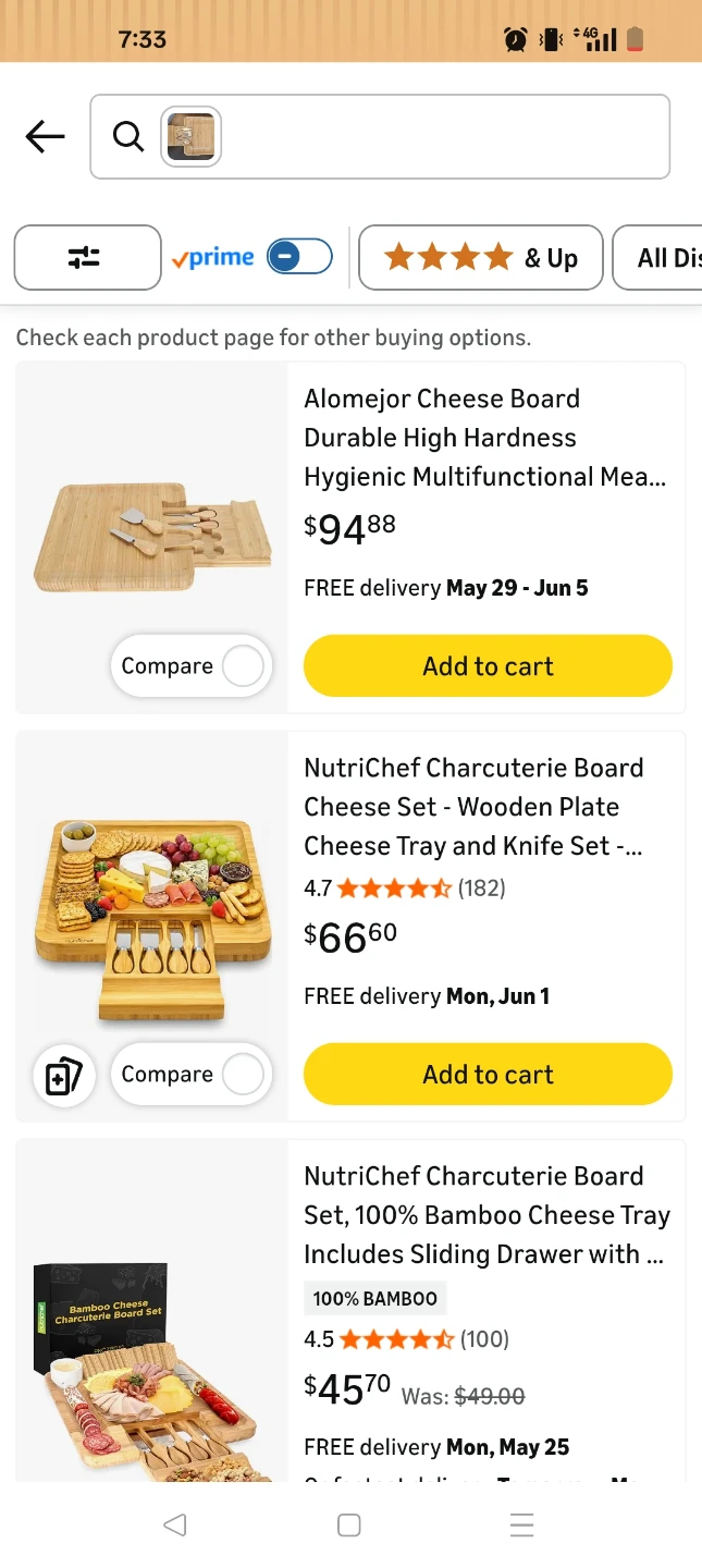 Bamboo Cheese Board and Cutlery Set