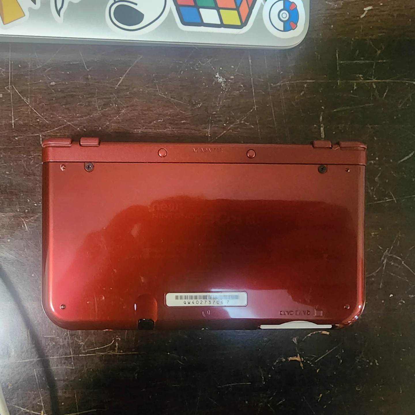 Light use *New* Nintendo 3DS XL metallic red original software. - photo 3