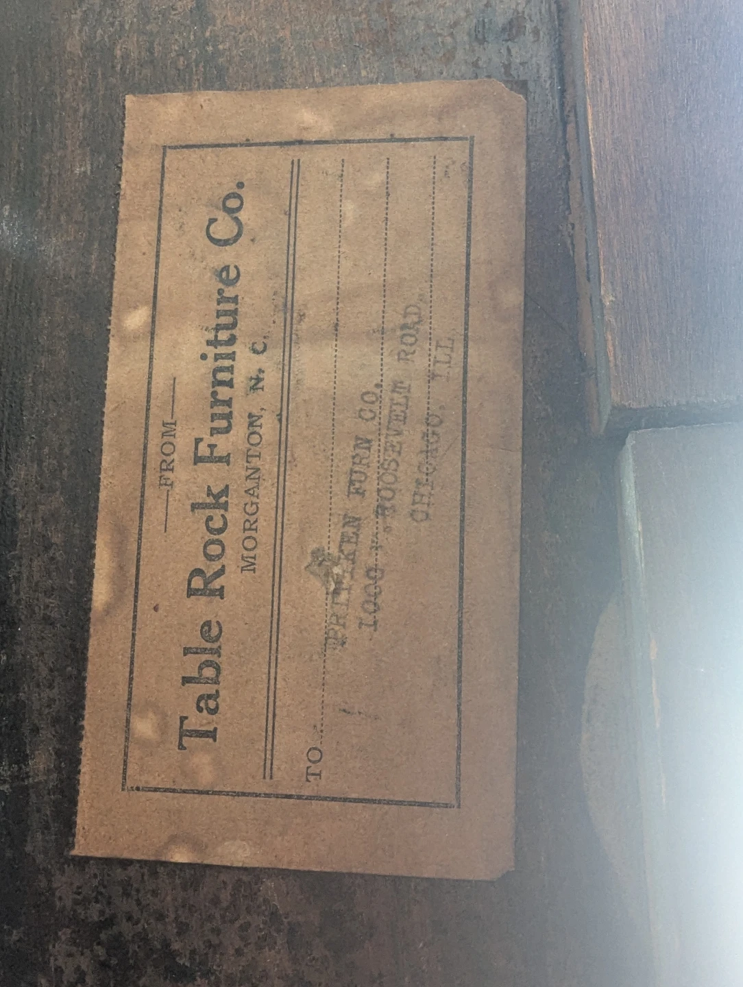 Antique Wooden Headboard Table Rock Furniture - photo 2