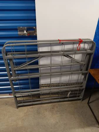 Folding twin sizBed Frame. Price is not negotiable.