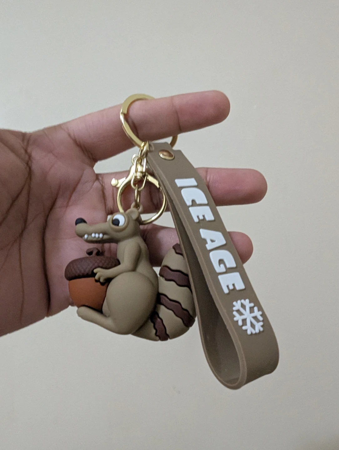 Ice Age Scrat Keychain
