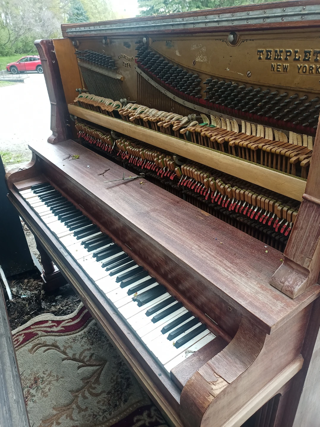 Free Damaged Piano -Address in DESCRIPTION - photo 3