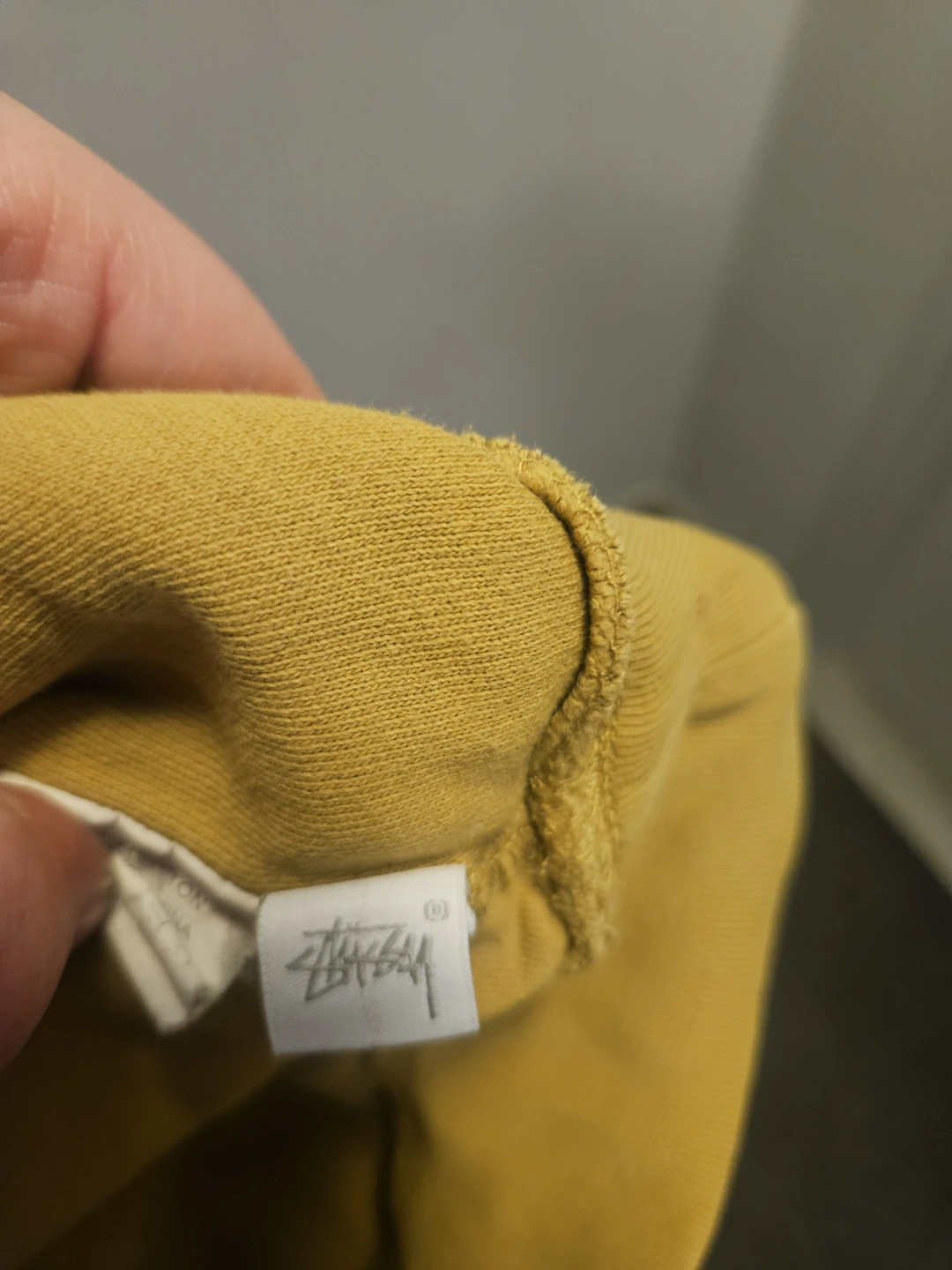Stüssy Yellow Crewneck Sweatshirt - photo 4