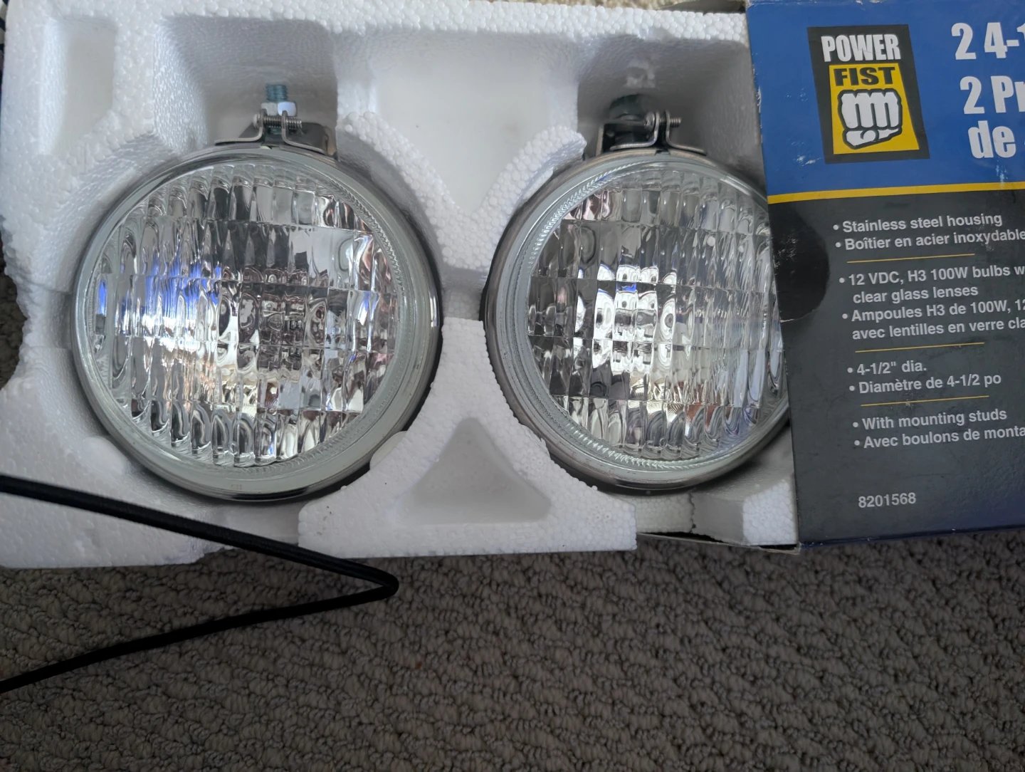 Power Fist 2 4-1/2" Flood Lights