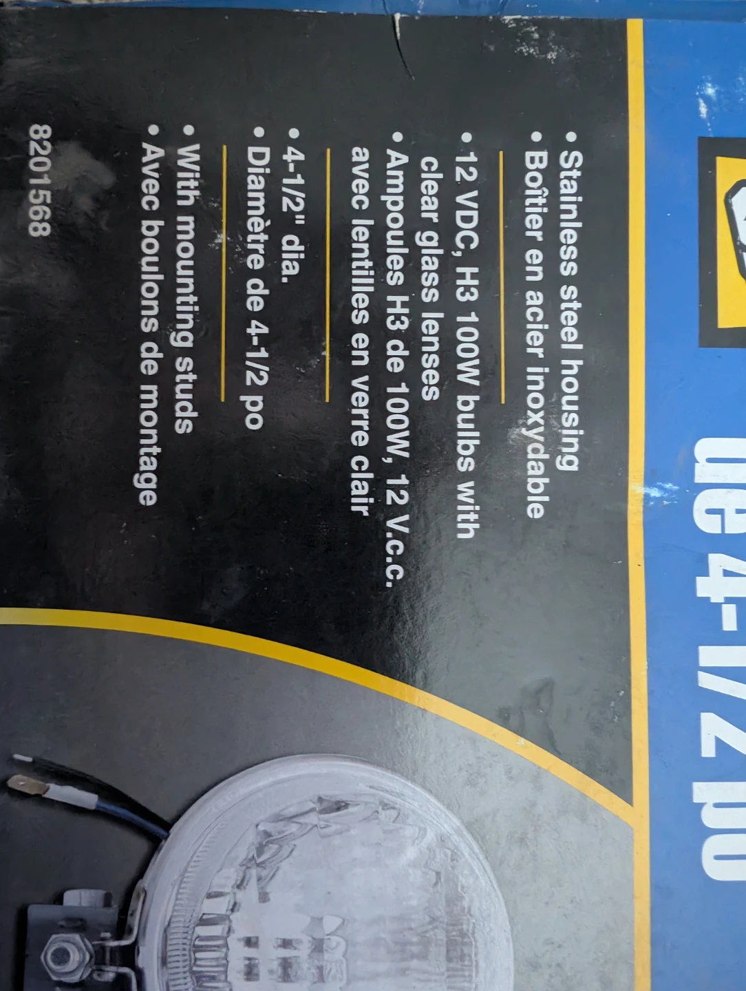 Power Fist 2 4-1/2" Flood Lights - photo 2