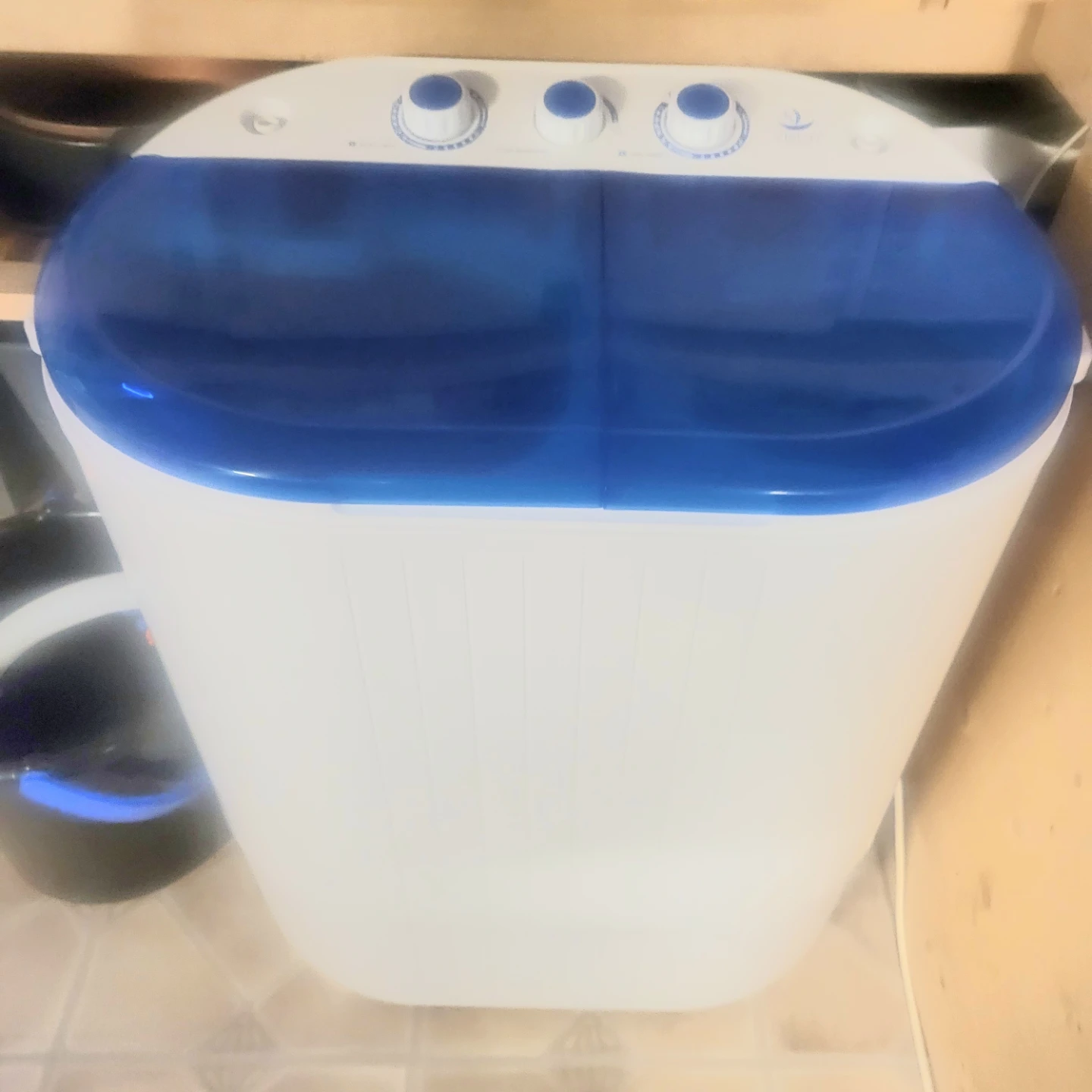 VISSET Portable Twin Tub Washing Machine
