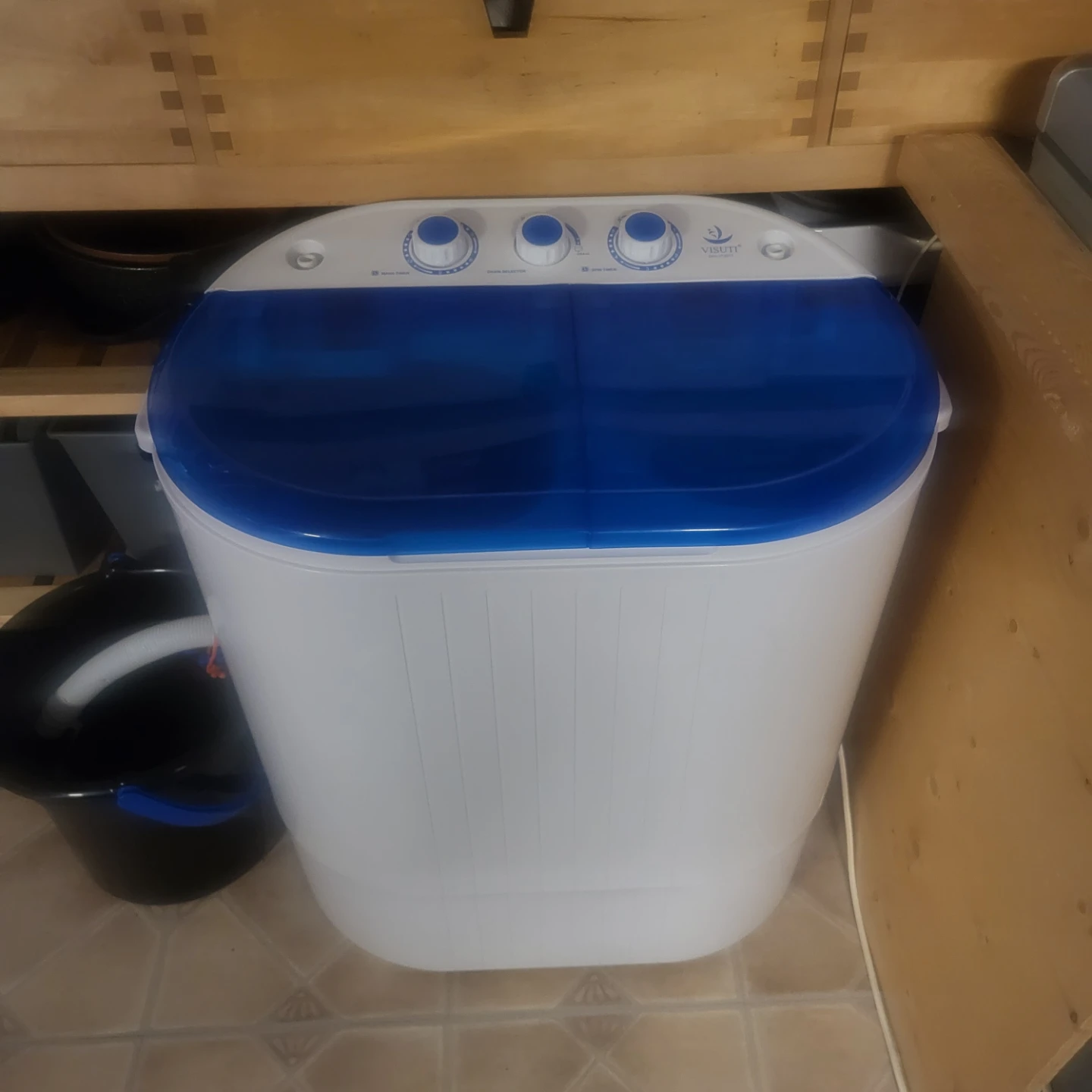 VISSET Portable Twin Tub Washing Machine - photo 4