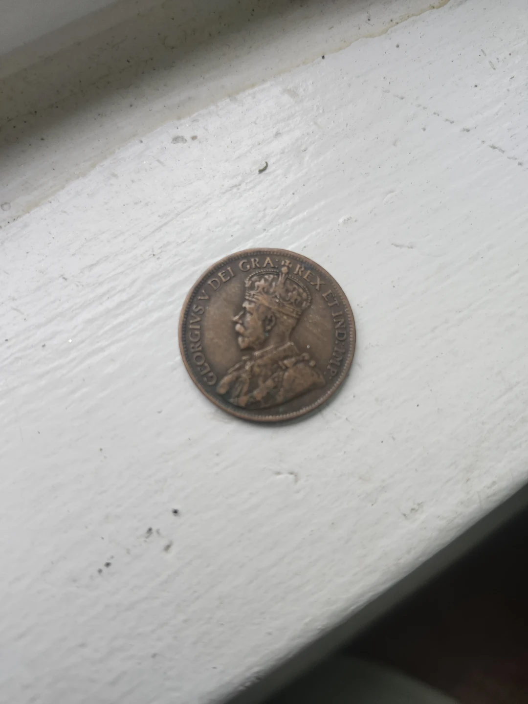 1916 Canada One Cent Coin - photo 2