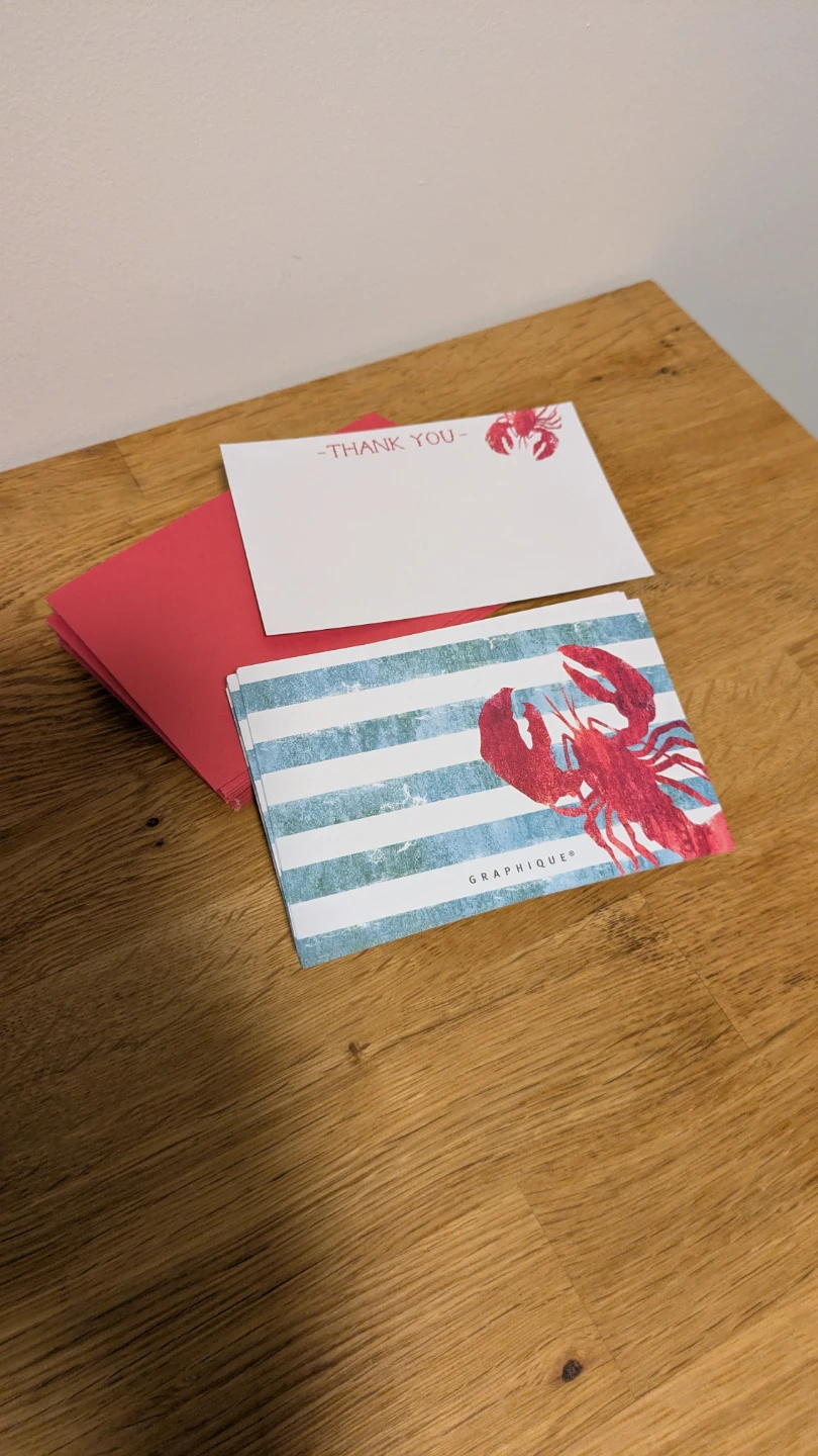 Thank You Cards with Envelopes
