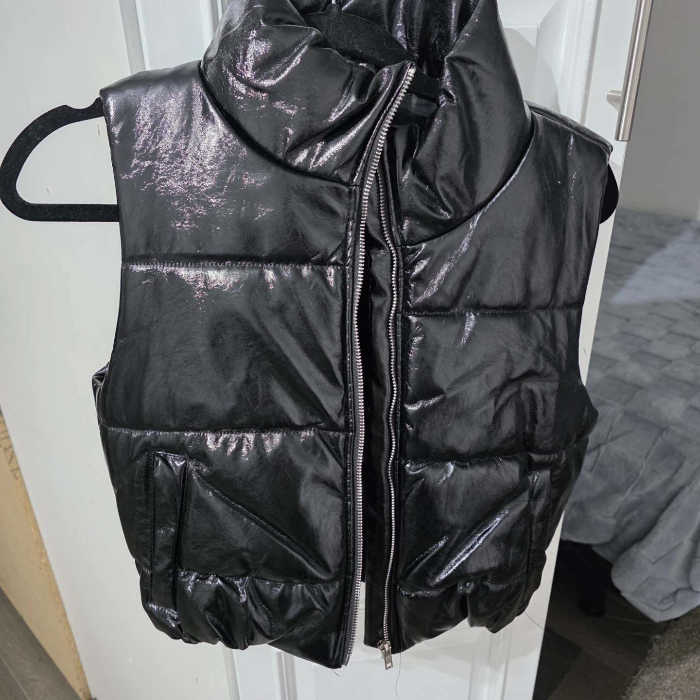 Black Puffer Vest