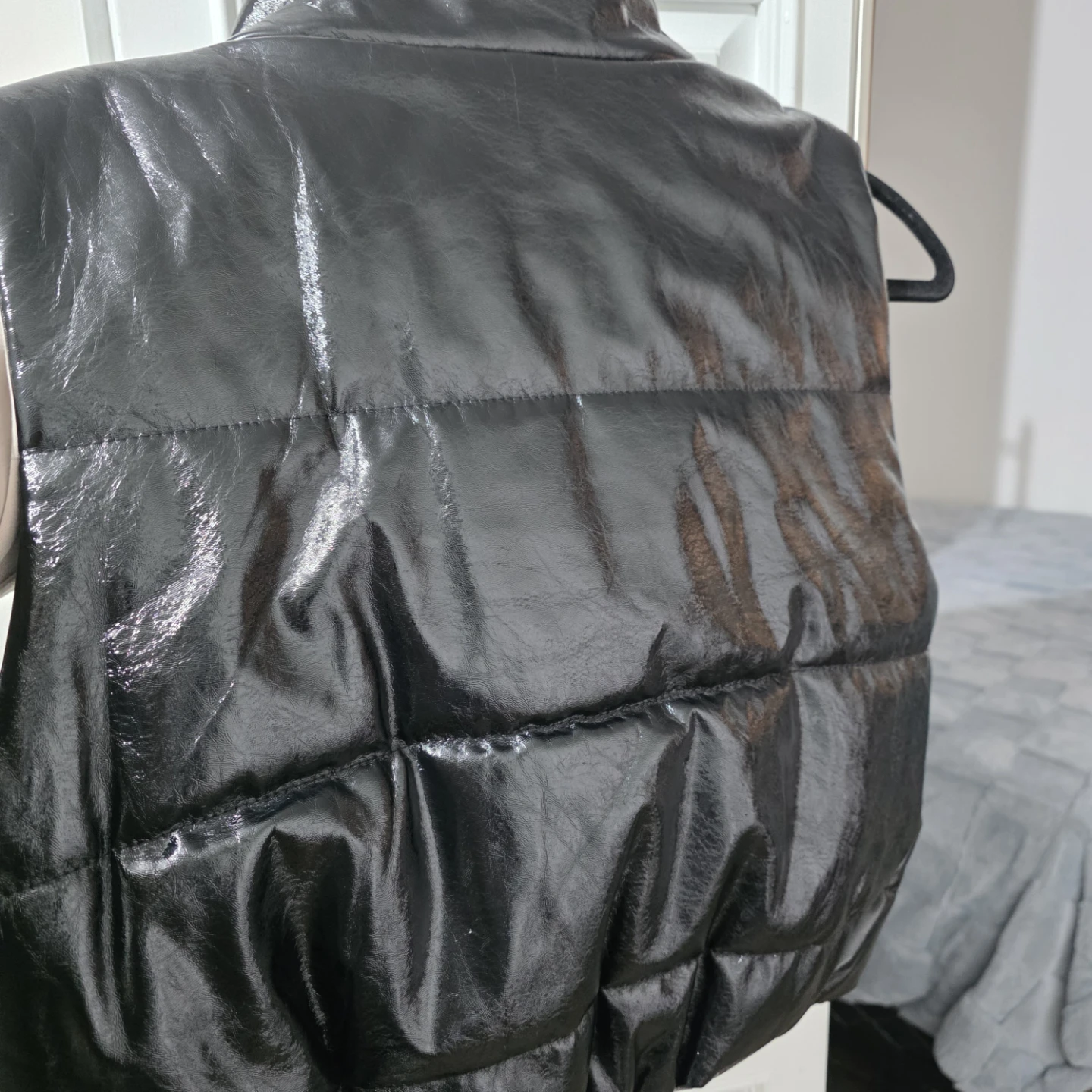 Black Puffer Vest - photo 2