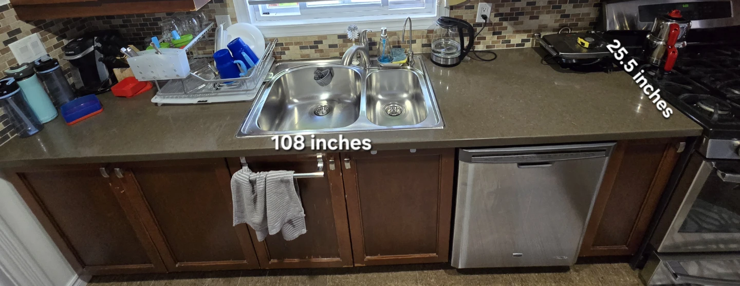 Kitchen Countertops – Great Condition – 3 Pieces – Pick Up Only - photo 3