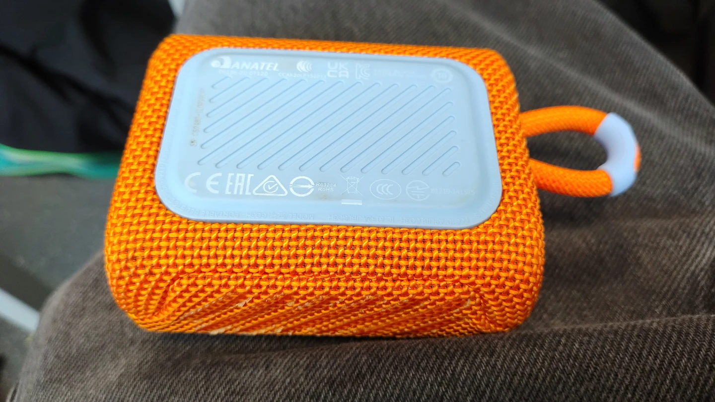 JBL GO 3 Portable Bluetooth Speaker - Orange - photo 2