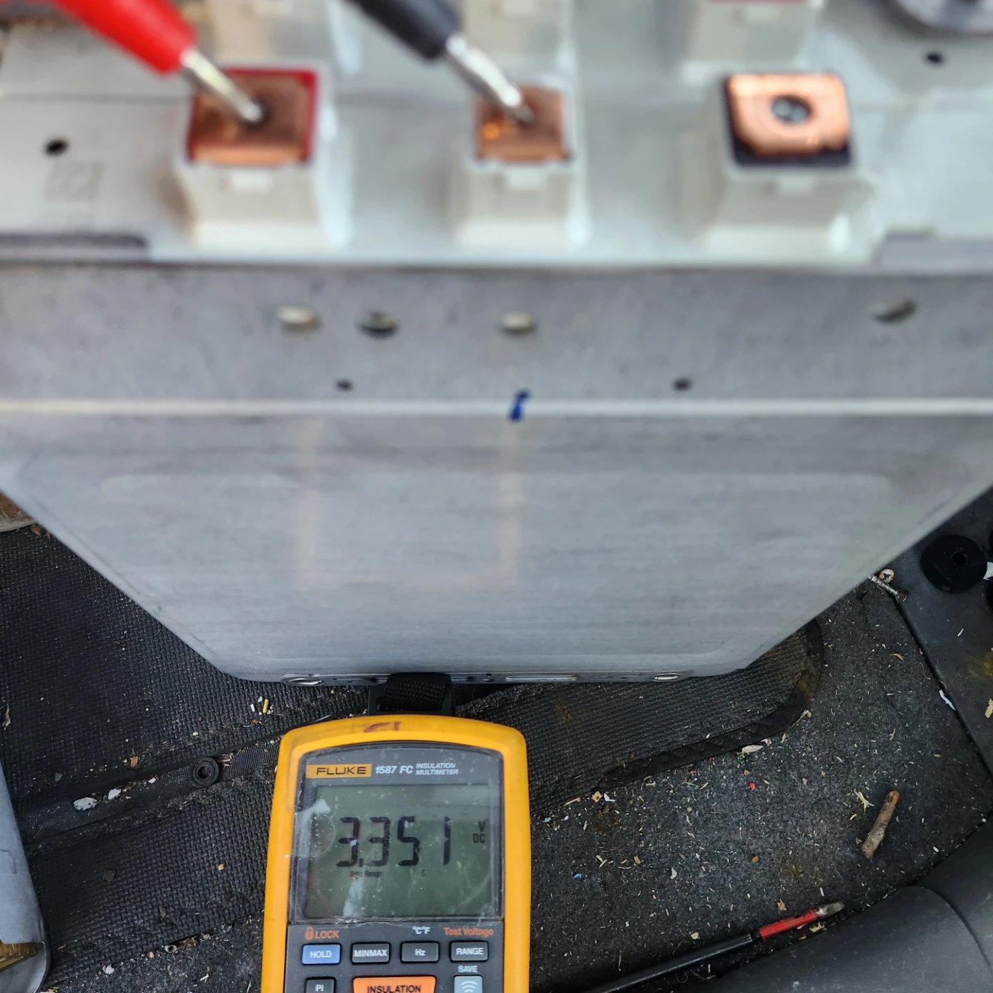 Nissan leaf lithium battery, 200ah. 6 volt DC