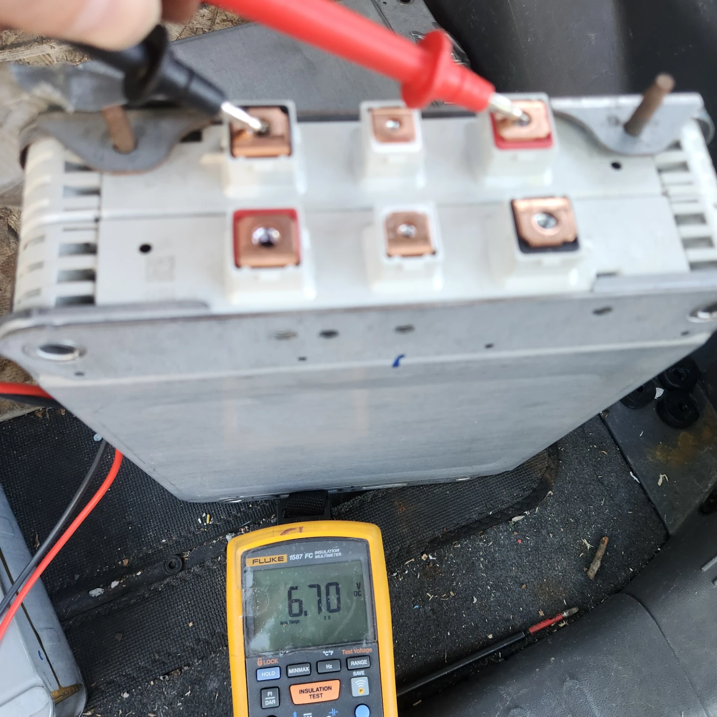 Nissan leaf lithium battery, 200ah. 6 volt DC - photo 5