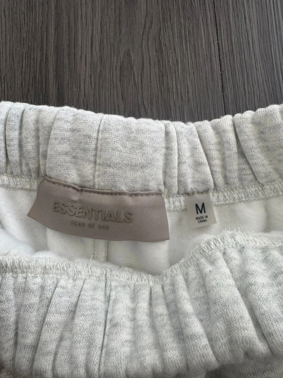 ESSENTIALS Fear of God Men's Grey Sweat Shorts Size M - photo 4
