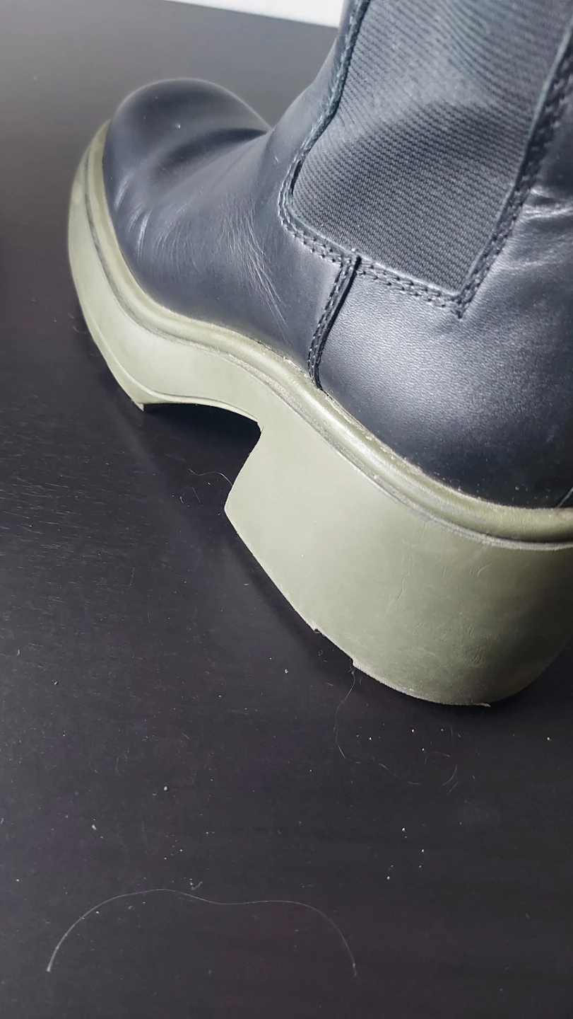ZARA Black Leather Chelsea Boots - Size 38 - photo 2