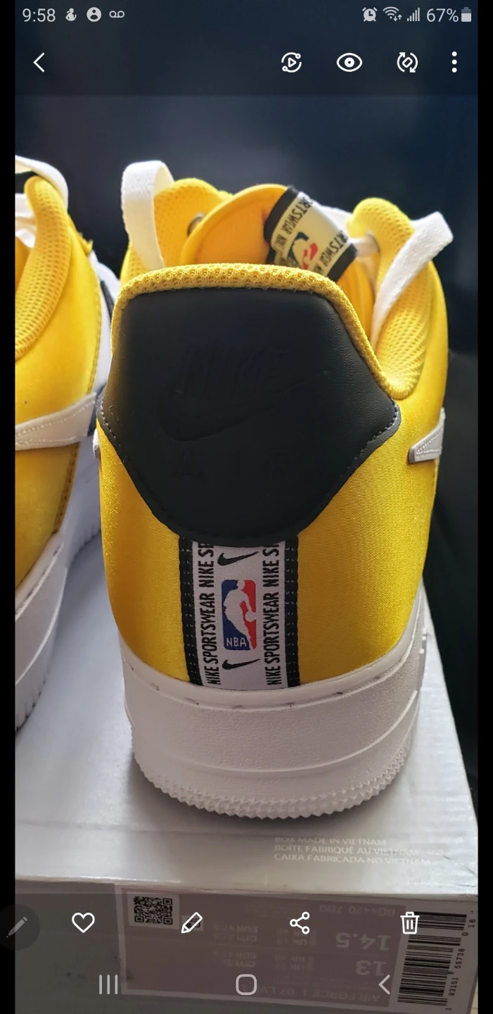 Brand new NBA Nike Air Force Size 13 - photo 4