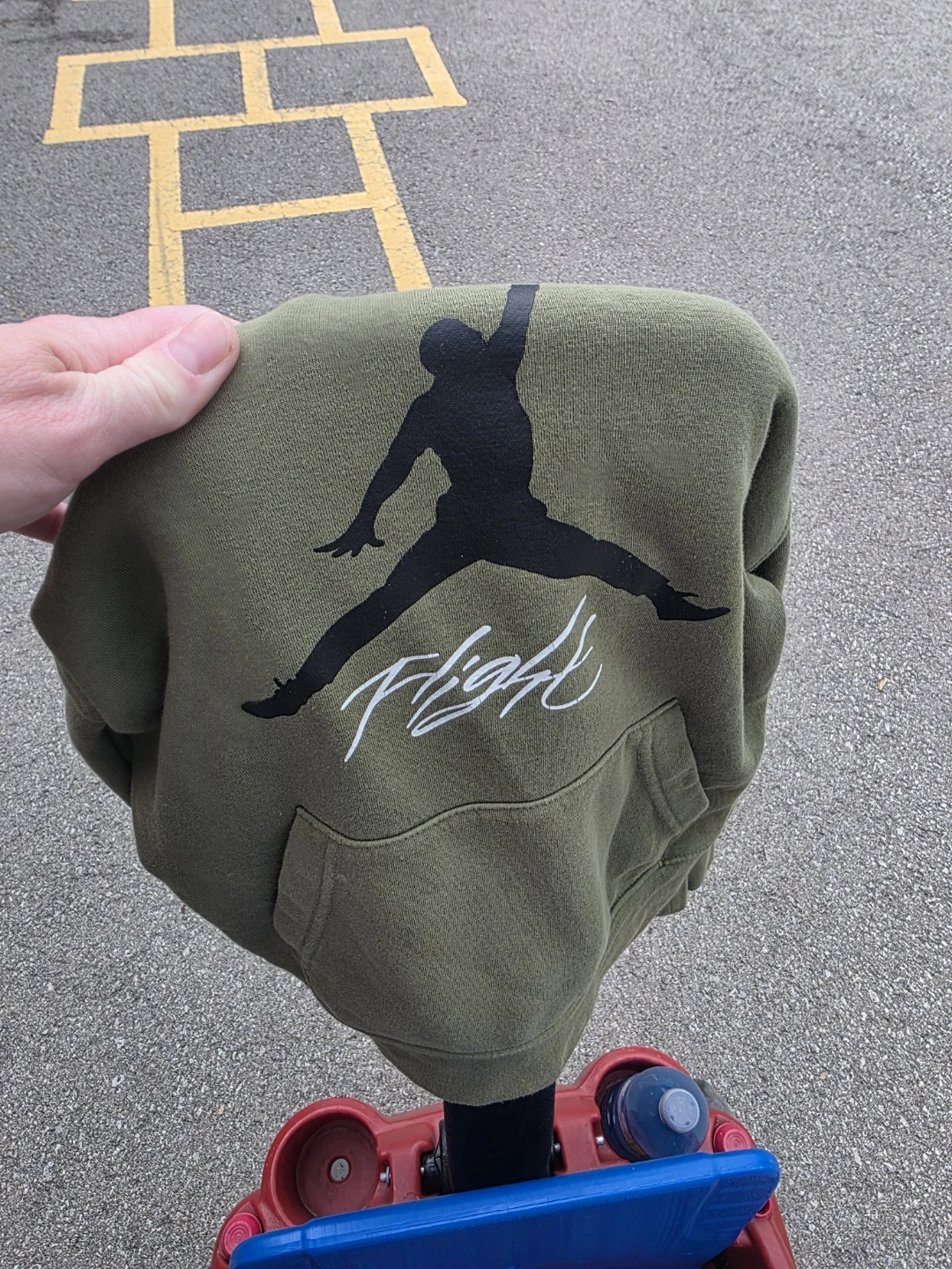 Jordan Flight Hoodie - Olive Green