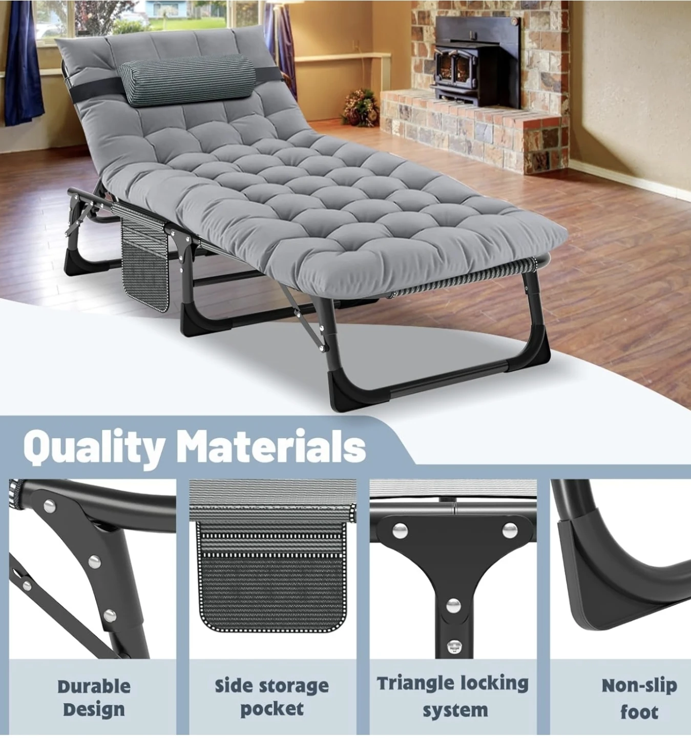 Portable Folding Camping Cot | Outdoor Travel Cot for sale!!