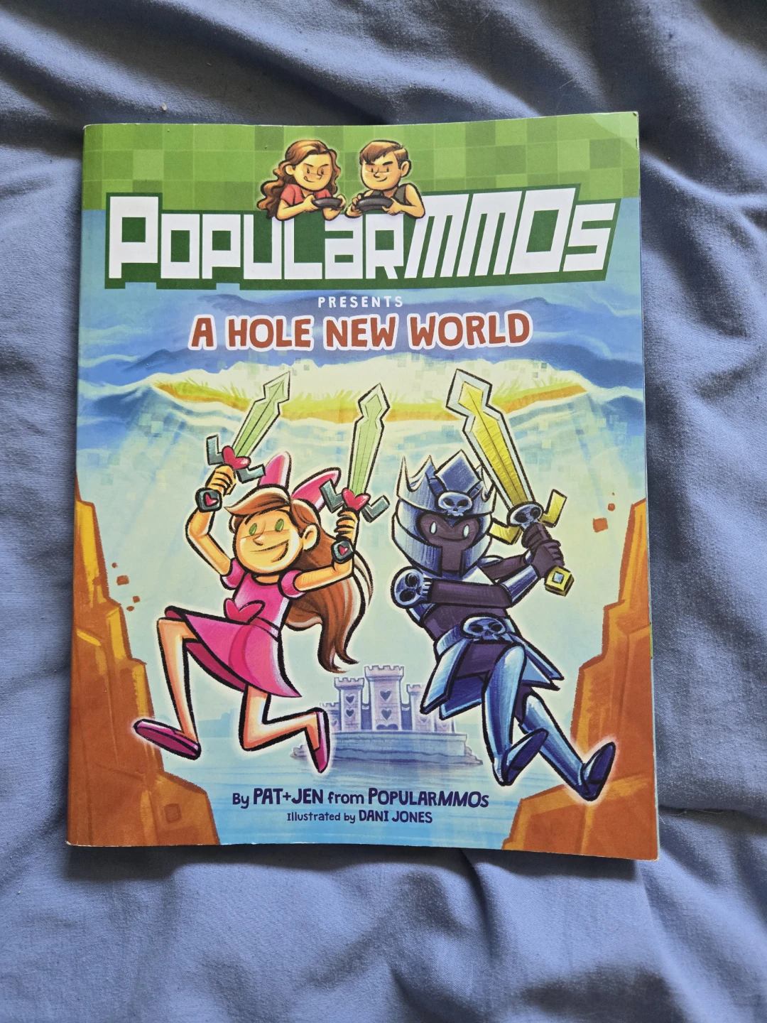 PopularMMO's A Hole New World graphic novel