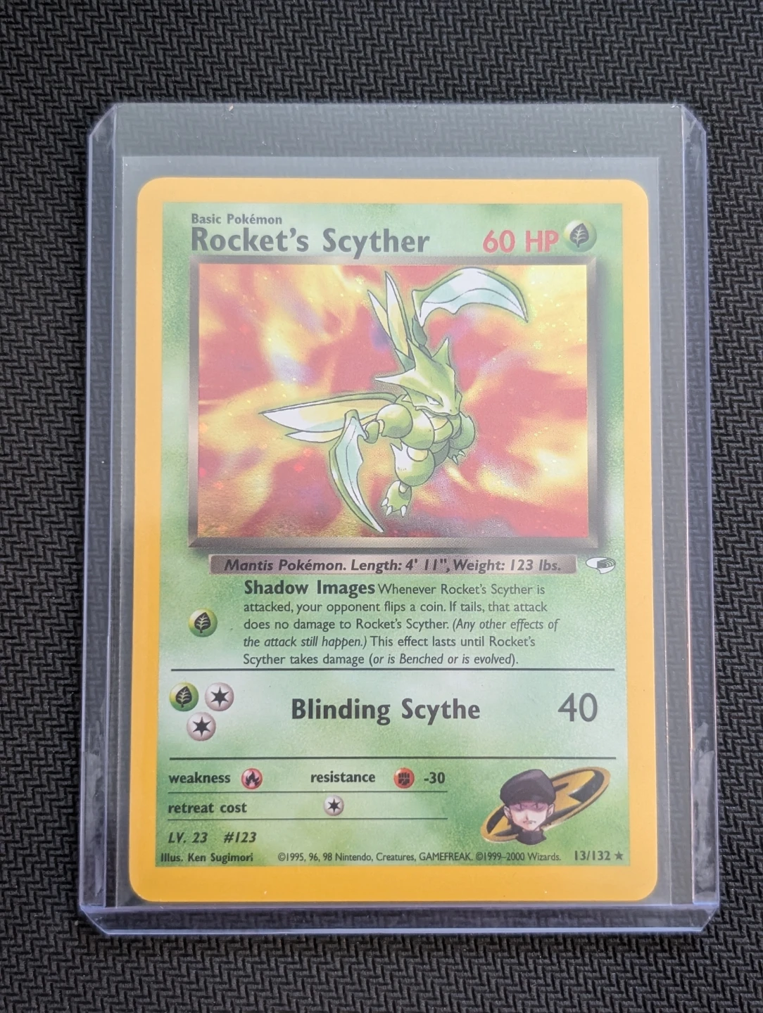 Rocket's Scyther Gym Heroes 13/132 - Pokemon - photo 3