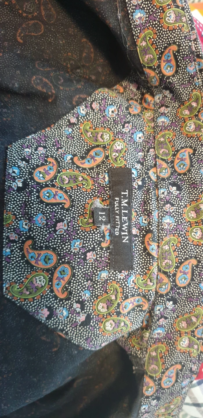 T.M. Lewin Women's shirt paisley pattern - photo 3