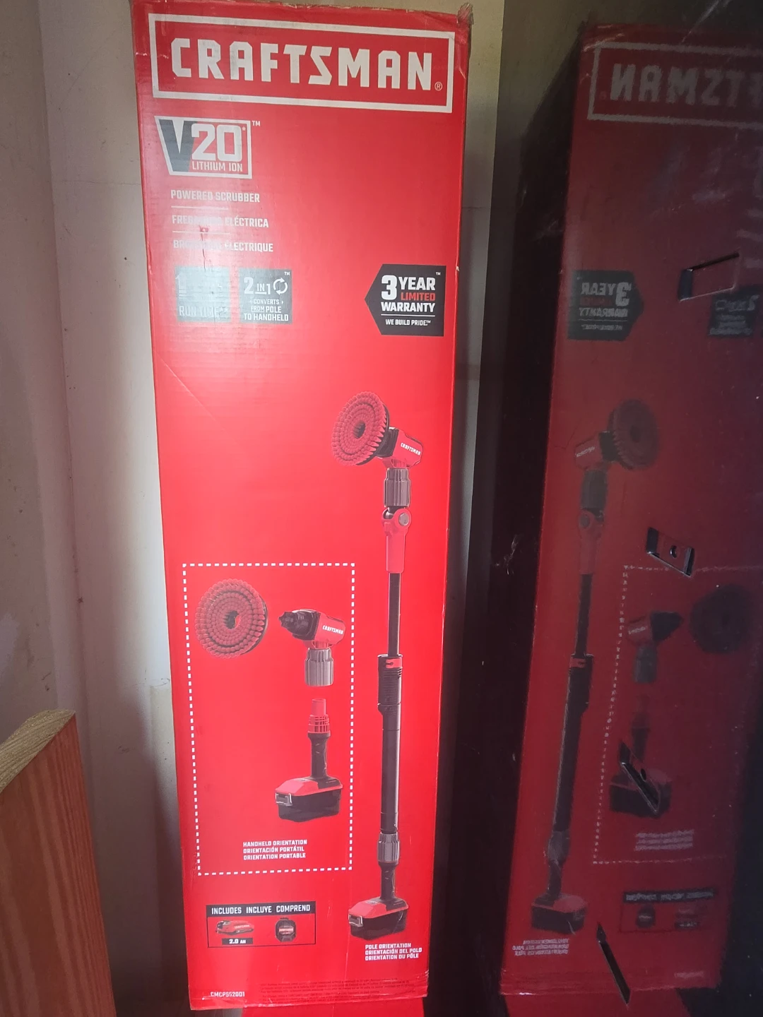 Craftsman V20 Lithium Ion Powered Scrubber