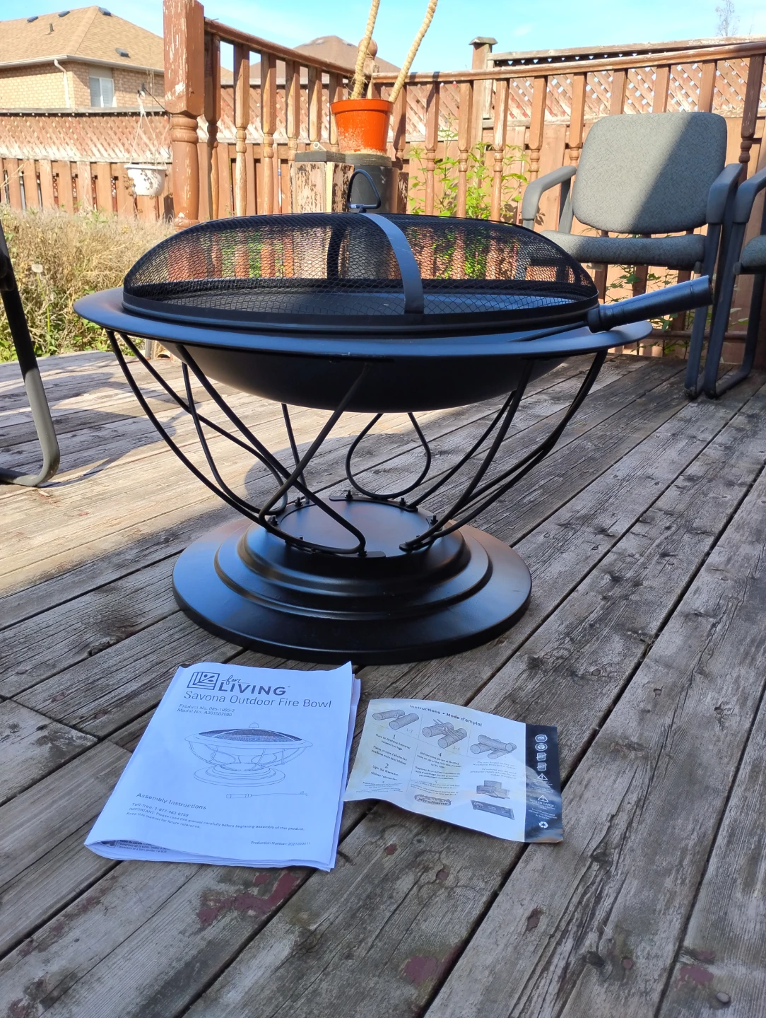 Kiving Savona Outdoor Fire Bowl - photo 3